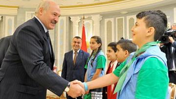 Belarus President offered to work out a program of recuperation, education for Syrian children