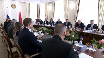 Joint plans between Belarus and Russia's Ryazan Oblast were discussed in the government