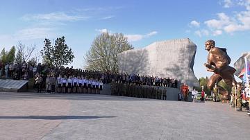 В мемориальном комплексе в Ушачском районе прошла патриотическая акция