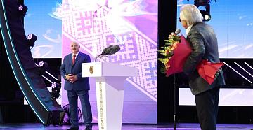 The nominal star of the People's Artist of Russia Y. Antonov was lit in Vitebsk