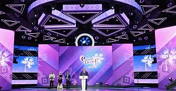 A. Lukashenko at the opening ceremony of the International Arts Festival "Slavianski Bazaar in Vitebsk"