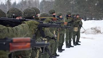 Units of conscripts undergo combat training
