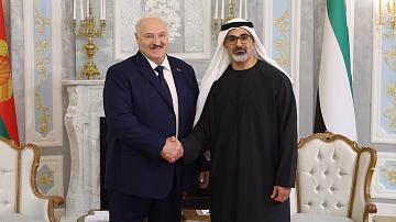 Lukashenko met with Crown Prince of Abu Dhabi