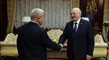 The President met with the Speaker of the National People's Assembly of the Algerian parliament