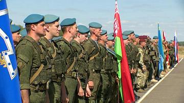 Белорусские военные принимают участие в учениях ОДКБ