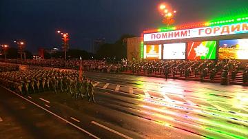 Генеральная репетиция парада ко Дню Независимости и 80-летию освобождения Беларуси прошла в Минске
