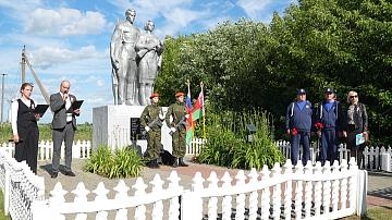 В память о героях Великой Отечественной войны в Толочинский район прибыл патриотический автопробег