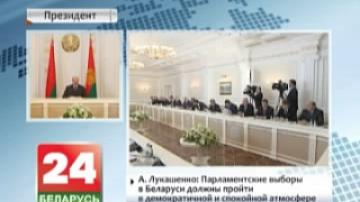 President of Belarus approves September 11 as parliamentary elections date