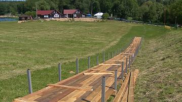 All-season tubing trail is being built in Mogilev
