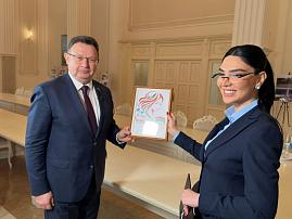 Ambassador D. Pinevich gave an interview to Baku TV channel. TV on topical issues of Belarus-Azerbaijan cooperation