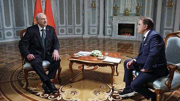 Лукашенко дал интервью журналисту телеканала RT Рику Санчесу