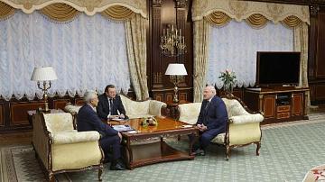 Lukashenko met with CSTO Secretary General I. Tasmagambetov