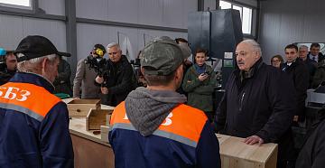 The President got acquainted with the comprehensive development of the Berezinsky Biosphere Reserve