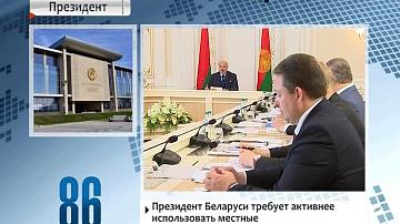 Прэзідэнт Беларусі патрабуе больш актыўна выкарыстоўваць мясцовыя паліўна-энергетычныя рэсурсы