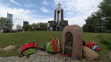 The monument to the internationalist soldiers is being improved