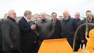 Рабочая поездка в Слуцкий район Минской области