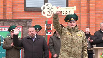 Новый комплекс пограничной заставы открыли в Гомельской области