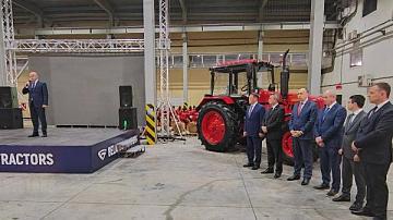 Минский тракторный завод открыл цех по производству кабин и новую линию сборки тракторов BELARUS в Казахстане