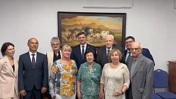 Ambassador of Belarus to Kazakhstan Alexey Bogdanov met with representatives of the Belarusian Cultural Center of Almaty and Almaty region
