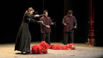  A Chinese marionette theatre performed in Minsk for the first time