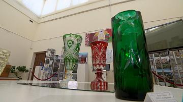 The history of glass production in the 19th-20th centuries is presented at an exhibition in Molodechno