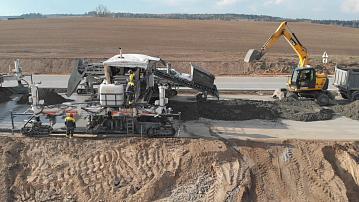 Work on the R-53 highway is entering the home stretch