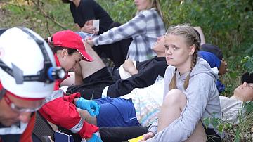 Exercises within the framework of the XIII school of the Belarusian Red Cross were held in the Brest Oblast