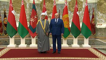 Aleksandr Lukashenko held talks in Minsk with Sultan of Oman