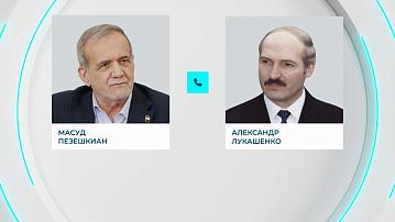 Aleksandr Lukashenko had a telephone conversation with the President of Iran