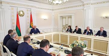 A. Lukashenko called a meeting on forecast documents