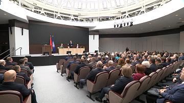 Нового председателя Президиума НАН представили коллективу Академии наук