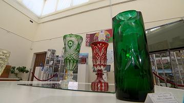 The history of glass production in the 19th-20th centuries is presented at an exhibition in Molodechno