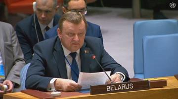 Глава МИД Беларуси выступил на заседании Совбеза ООН, МИД, дипломатия, Беларусь, ООН, Совбез, переговоры