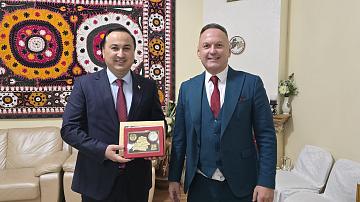 At an evening reception at the Embassy of Tajikistan in Belarus, the team of the Belarus 24 TV Channel discussed the successes of fruitful cooperation and outlined promising areas for joint work in the media sphere
