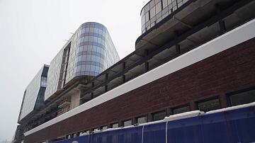 A new multifunctional complex in Minsk is in the final stage of construction