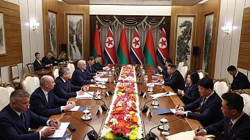 Александр Лукашенко и Ким Чен Ын подписали договор о дружбе и сотрудничестве между Беларусью и КНДР