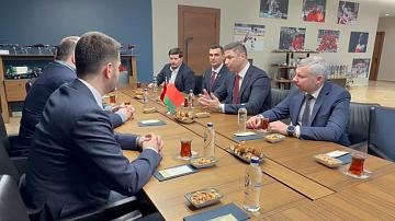 The hockey federations of Belarus and Türkiye have signed a memorandum of cooperation