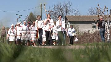 В Гомельской области провели два старинных пасхальных обряда, не имеющих аналогов в Беларуси