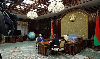 The President listened to the Prime Minister's report