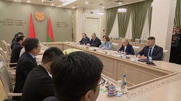 Minsk is hosting high ranking guests from China