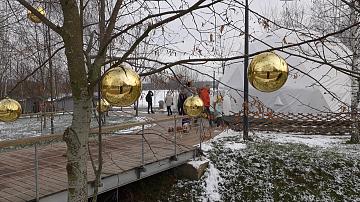 Минск отмечает новогодние праздники