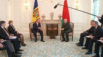Встреча Президентов Беларуси и Молдовы