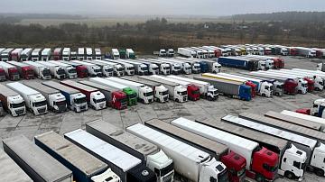 All remaining Lithuanian trucks in Belarus are located at special sites