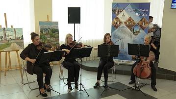 Russian artists captured significant places of Mogilev on their paintings