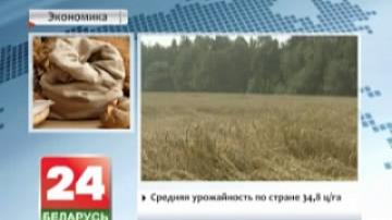 Belarusian farmers harvest over 4 million tons of grain