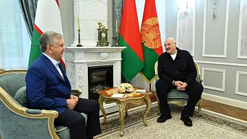 Президент Узбекистана посещает Беларусь с официальным визитом