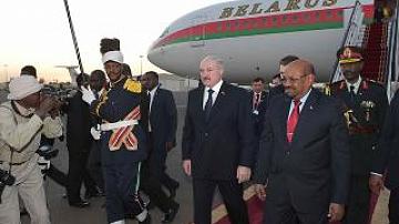 Начался официальный визит Президента Беларуси в Судан