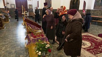 The ark with the relics of St. Tikhon, Patriarch of Moscow and all Rus', was delivered to Belarus