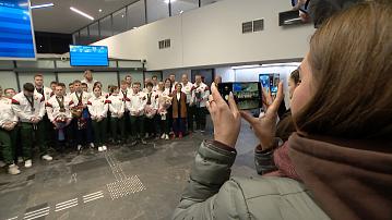 Belarus met the winners of the European Youth Championships