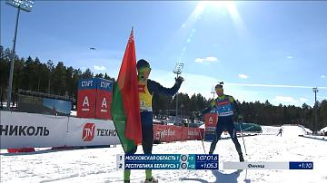 Белорусы — серебряные призёры смешанной эстафеты чемпионата России по биатлону
